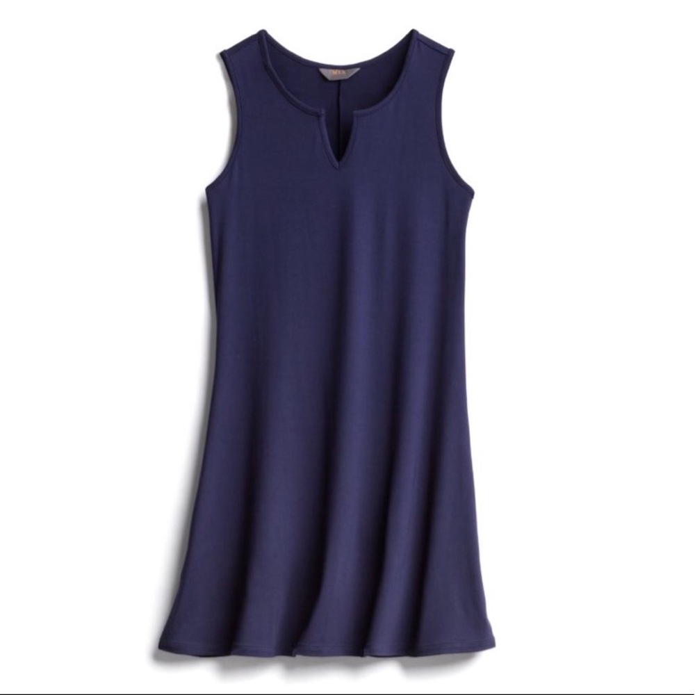 Navy Knit Dress